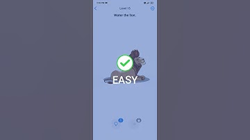 Easy Game Level 15 | Easy Game Water the lion