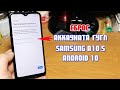 Сброс аккаунта гугл Samsung A10S SM-A107F Андроид 10