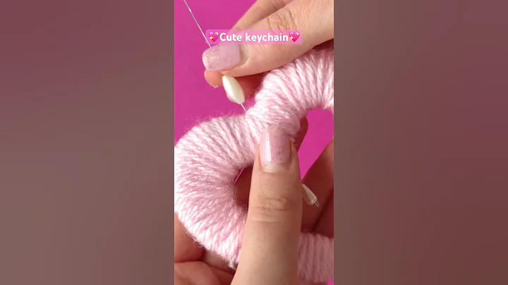 DIY heart keychain💖