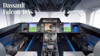 Dassault’s New Falcon 10X Business Jet Flight Deck Helps Pilots Put Safety First - AIN