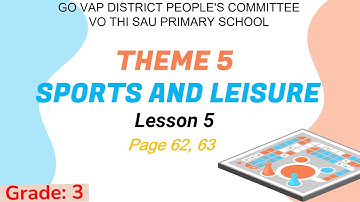 Theme 5 lesson 5 (I learn Smart Start 3)