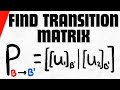 Transition Matrices Quiz