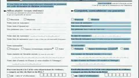 Comment remplir le formulaire de la Caf ?