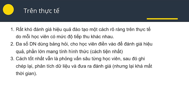 Phiếu đánh giá công tác đào tạo năm 2024