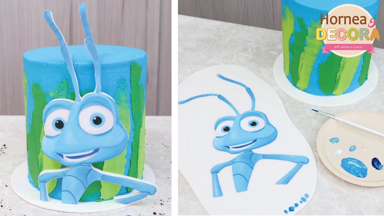 COMO PINTAR UN PERSONAJE SOBRE FONDANT / #128