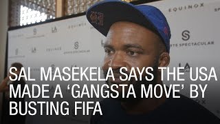 Sal Masekela Says the USA Made a 'Gangsta' Move' Busting FIFA