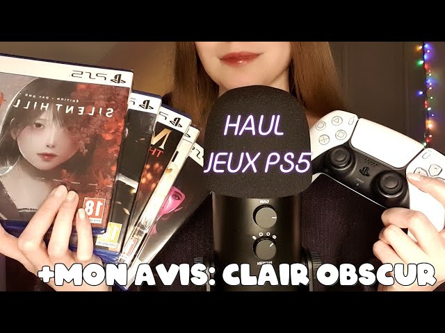 ASMR 🎮 PS5 Game Haul + Clair Obscur Review 🥺
