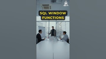 SQL WINDOW FUNCTIONS | WINDOW FUNCTIONS IN SQL | SQL FUNCTIONS #sqlwindowfunctions #database #sql