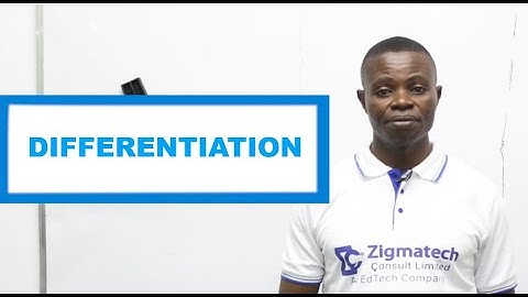 FURTHER MATHEMATICS | DIFFERENTIATION IV | EXAM GUIDE | LEARNING HUB | ZIGMATECH CONSULT LIMITED