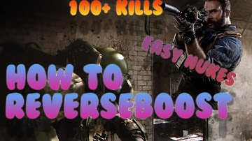 How to REVERSE BOOST in Modern Warfare (AFTER PATCH)