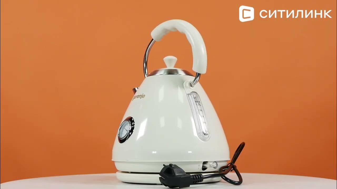Обзор Чайника электрического Gorenje K17CLI | Ситилинк - YouTube