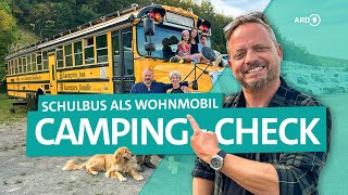 CampingCheck: Schulbus als Wohnmobil, FahrradWohnwagen und BulliCamper | ARD Reisen