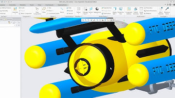 PTC Creo How to Model Almost Anything - video version by 5937 Renaissance Robotics
