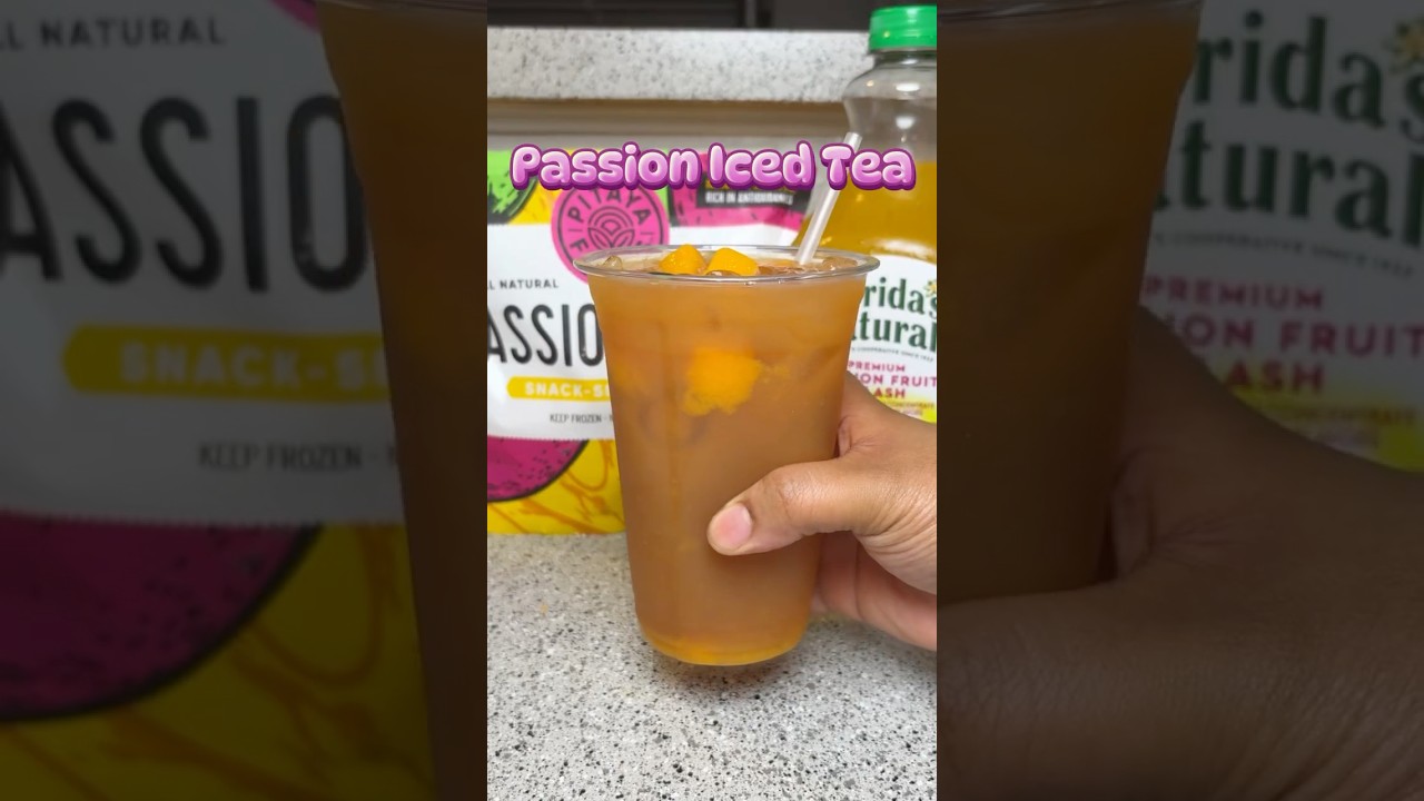 Passion Iced Tea 🩷 