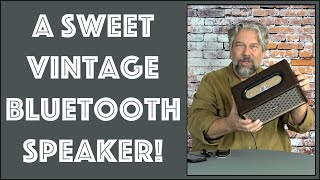 Tewell RetroRock Vintage Style Bluetooth Speaker -- REVIEW by Dave Taylor 55 views 1 day ago 5 minutes, 27 seconds