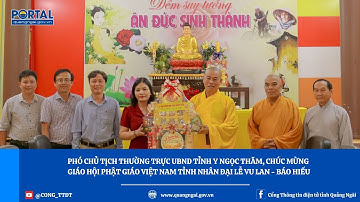 Phó Chủ tịch Thường trực UBND tỉnh Y Ngọc thăm, chúc mừng Giáo hội Phật giáo Việt Nam tỉnh