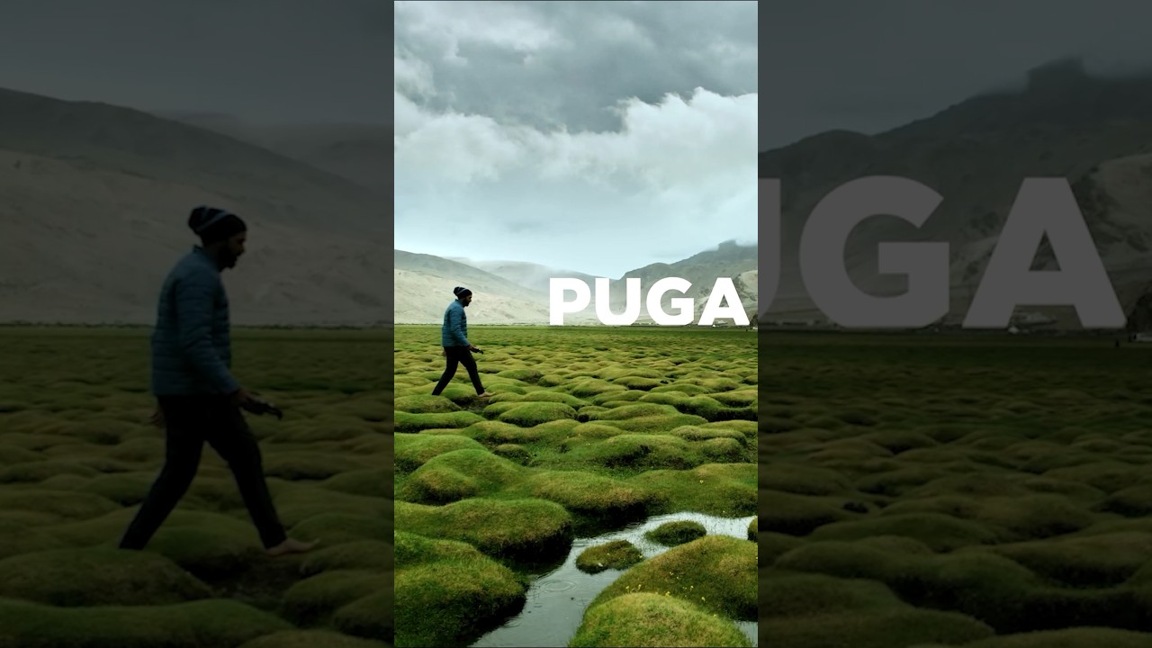Most Beautiful Hot Spring of India | Ladakh | Puga Valley