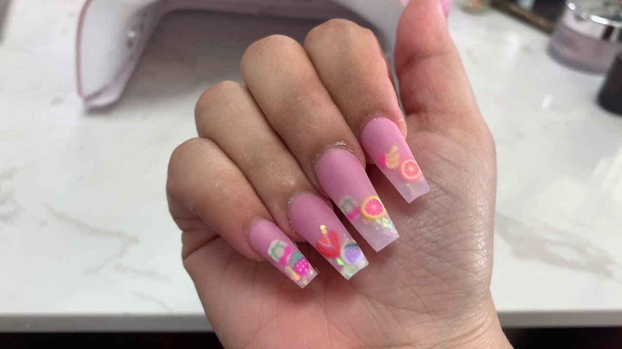 NAIL VLOG FRUIT BASKET SET YouTube