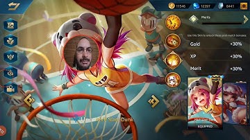 Heroes Evolved Animations Skill Effects MVP Slam Dunk Una