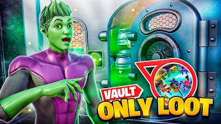 Fortnite, but I can only use Vault Loot. Fortnite Vault only Challenge