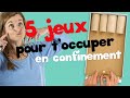 5 jeux à faire en confinement ou en vacances 🤩