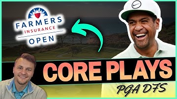 PGA DFS: FARMERS INSURANCE OPEN 2023 [Course Preview, Top Plays, Core Plays + First Look Build]