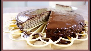 Bavarian chocolate layer cake (prinzregententorte) is a real delight
on my long list of recipes. the thin filled with cream and cho...