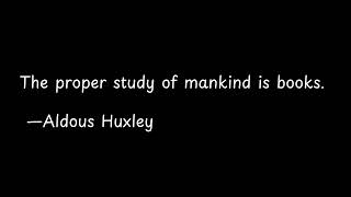The proper study of mankind is