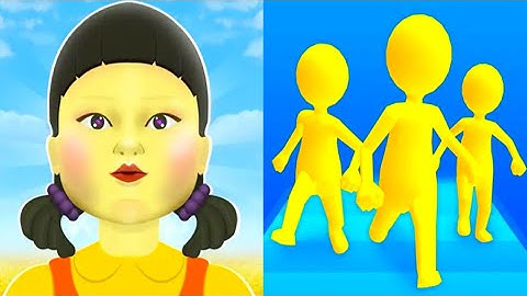 Squid Game 3D Vs Join & Clash 3D Android,iOS Mobile Gameplay Walkthrough / New Update