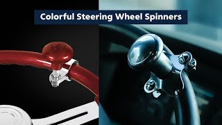 Colorful Steering Wheel Spinners for your Truck | United Pacific