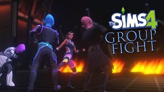 The Sims 4 Animation Pack Download: Group Fight 3x1