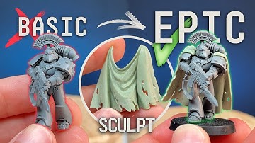 Sculpt the BEST Cape for your Warhammer Miniatures