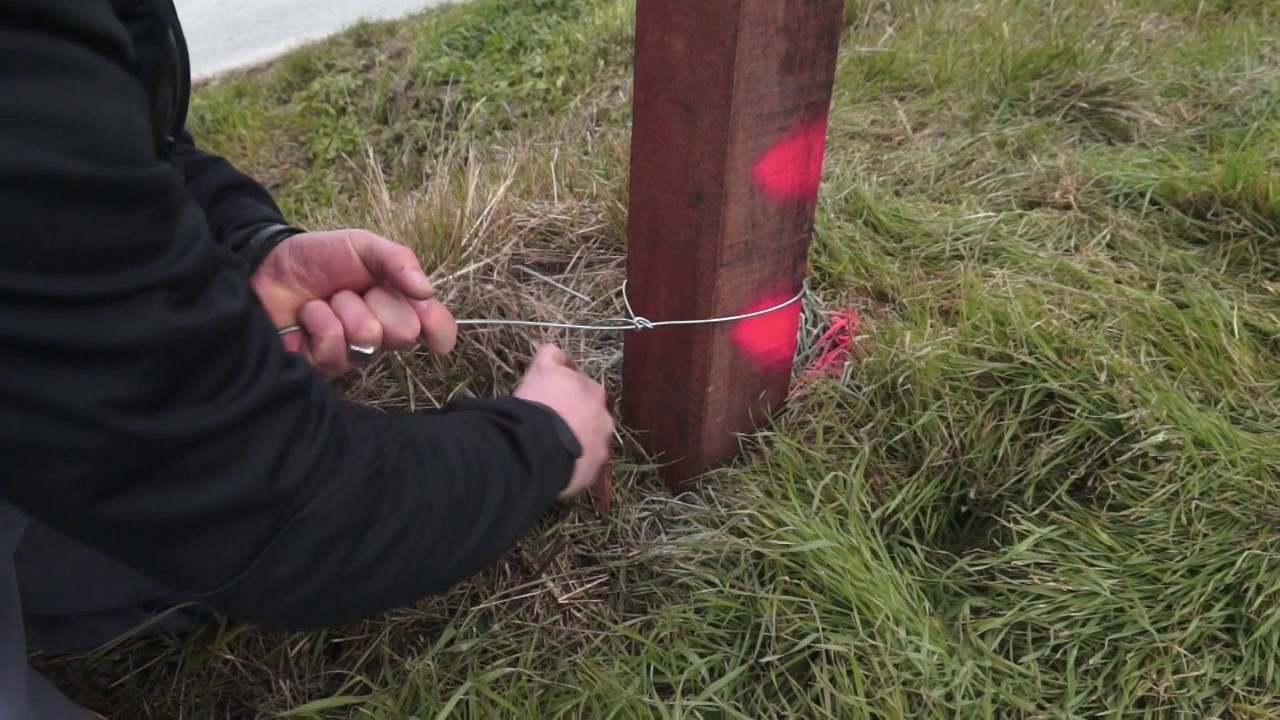 Comment faire un noeud de départ de ligne clôture HighTensile