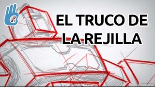 Dibujar desde la imaginación usando el truco de la REJILLA  Dibujar Bien.com