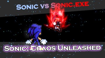 Sonic Chaos Unleashed Episode 1: Sonic Vs Sonic.exe (Sprite animation)