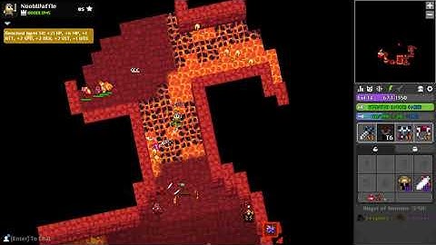 (rotmg abyss) leveling up like a monkey