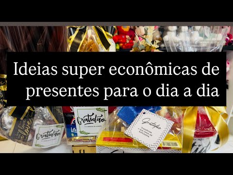 Presentes acessíveis que
