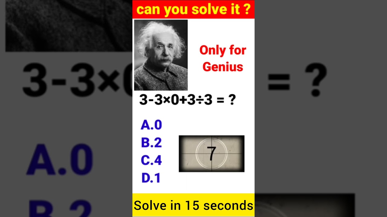 Only 1% Can Solve This in 15 Seconds! 😲 | Brain Puzzle Challenge