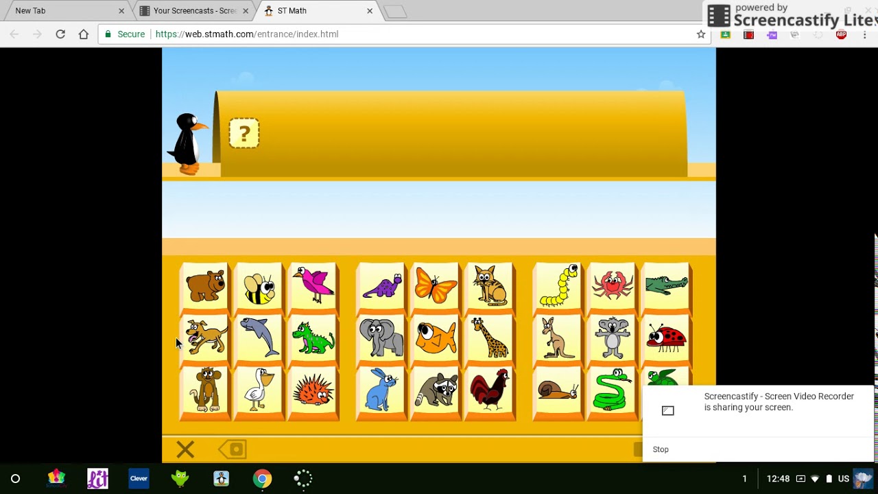 Getting Students Logged into ST Math YouTube