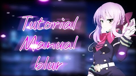 Tutorial smooth manual blur - Alight motion