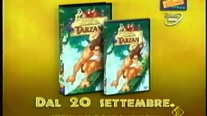 Filme Vhs Tarzan Desenho - Dublado