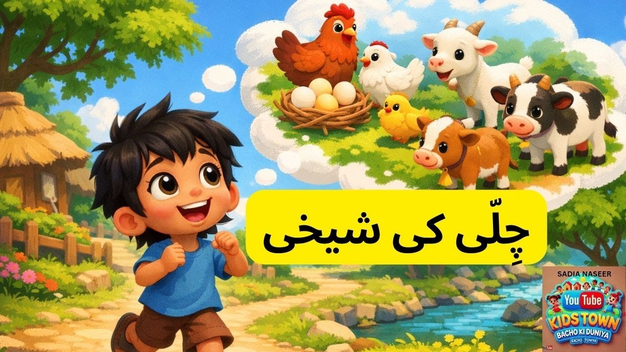 Chilli ki shekhi,ek mazahiya Kahani on Bacho ki Duniya kidstown, SadiaNaseer