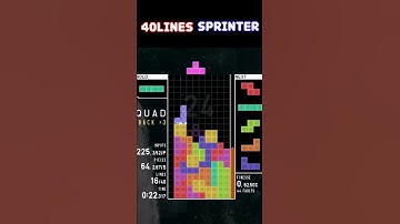 [TETR.IO] SS rank. Just a game of Tetris. 40Lines Sprinter. #139