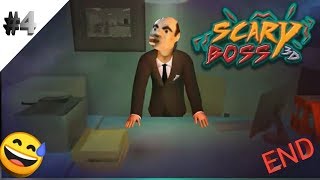 Level terakhir untuk jailin si Boss END |Scary Boss 3D screenshot 5