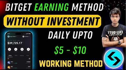 Bitget Se Paise Kaise Kamaen | Without Investment Method 🔥 Make $5 - $10 Daily Without Investment