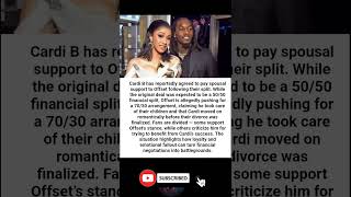 Cardi B Ordered to Pay Offset?! Divorce Drama Gets Messy 💔💸”#shorts