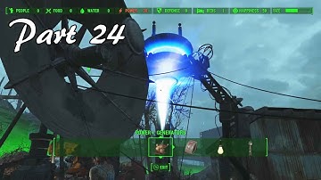Fallout 4 - Building the SIGNAL INTERCEPTOR Gameplay Walkthrough - Part 24