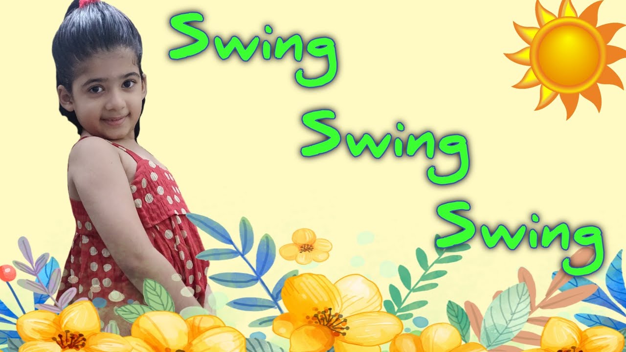 Swing Swing Swing English Poem English Rhyme 1 Class English