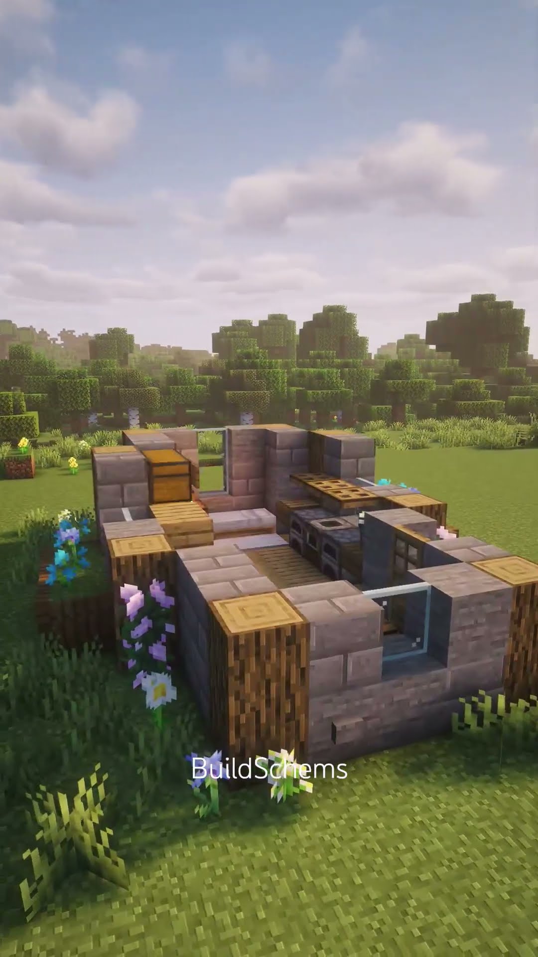 Cozy Medieval Dwelling For Two — watch the build in Minecraft