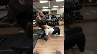 what happens when you bring your mom to the gym